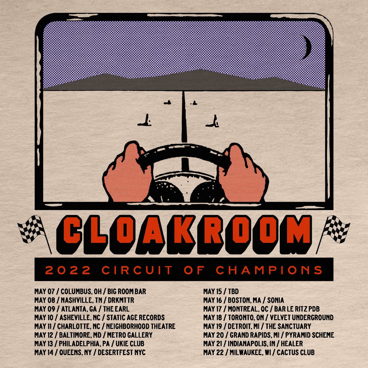 cloakroom tour